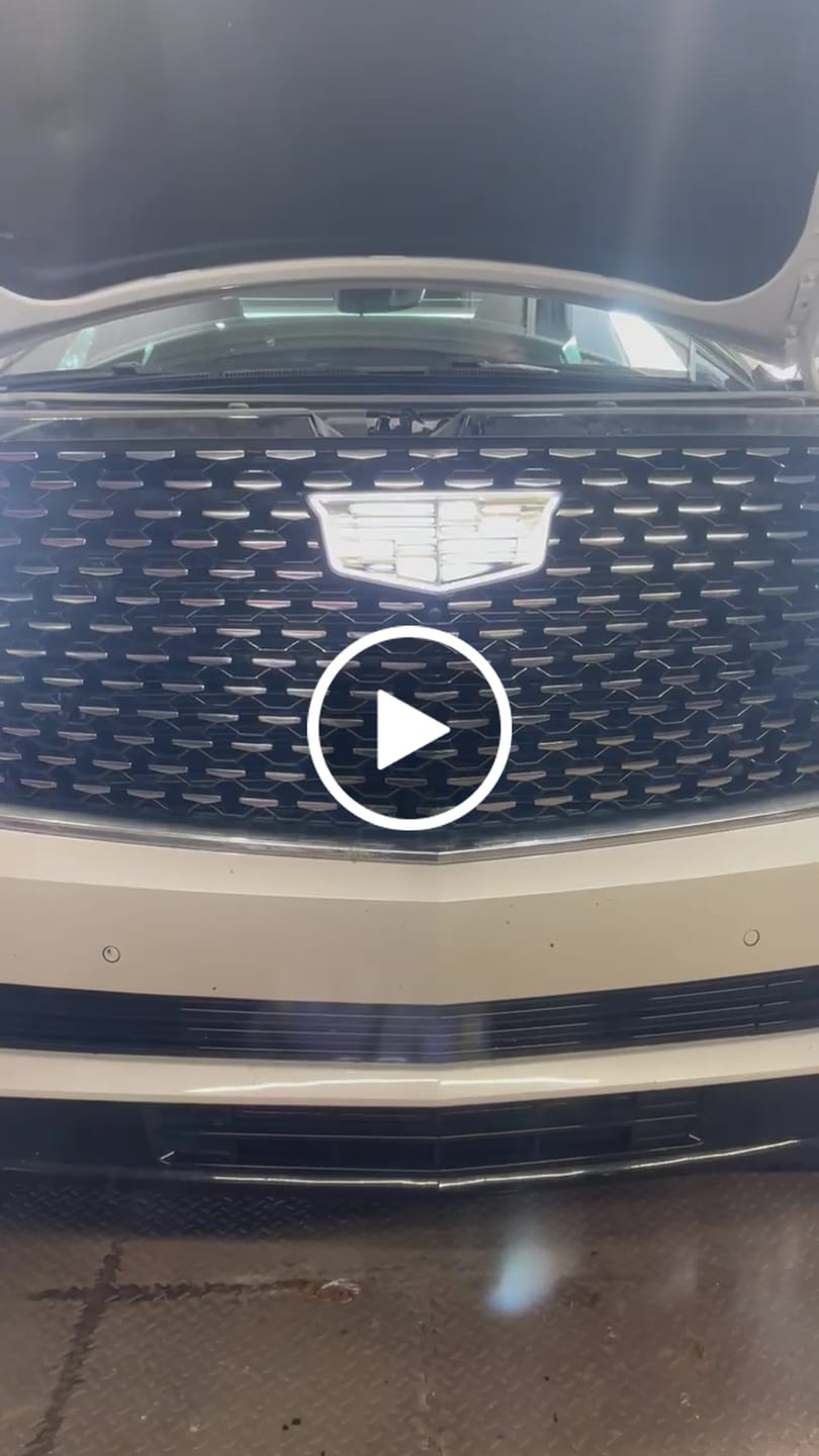 Customer video review of Cadillac Emblem Light Up Front Grille LED Luxury Metallic Dynamic Crystal Illuminated Logo