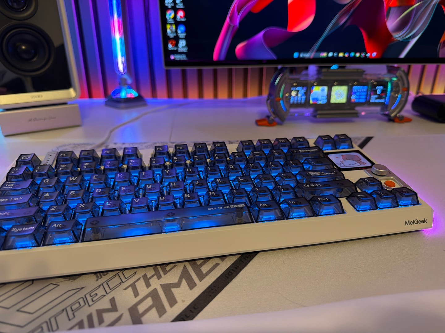Customer photo review of Centauri60/80 Hall Effect Gaming Keyboard