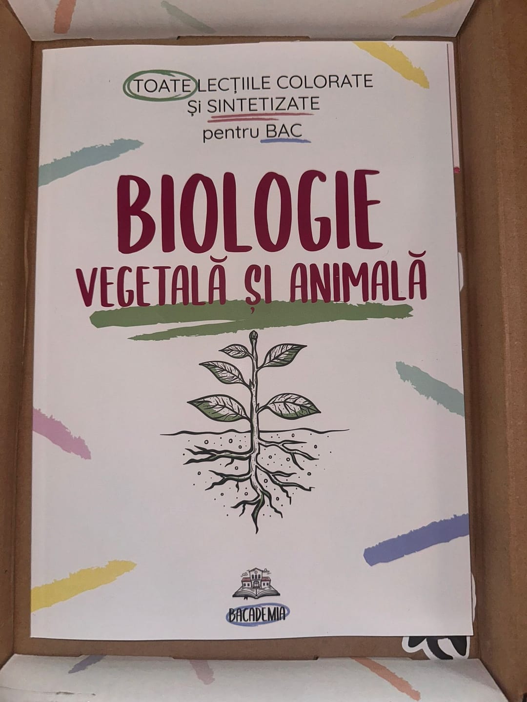 Customer photo review of Carte Biologie Vegetală și Animală Bacalaureat (clasele IX-X) Bacademia