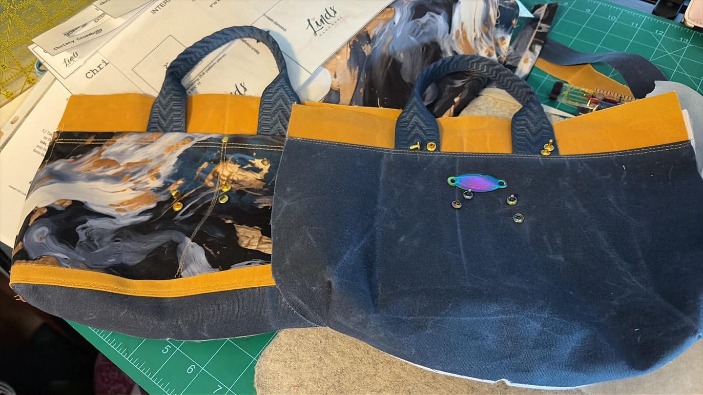 Customer photo review of Blue Haze - Trailmark Jacquard Webbing