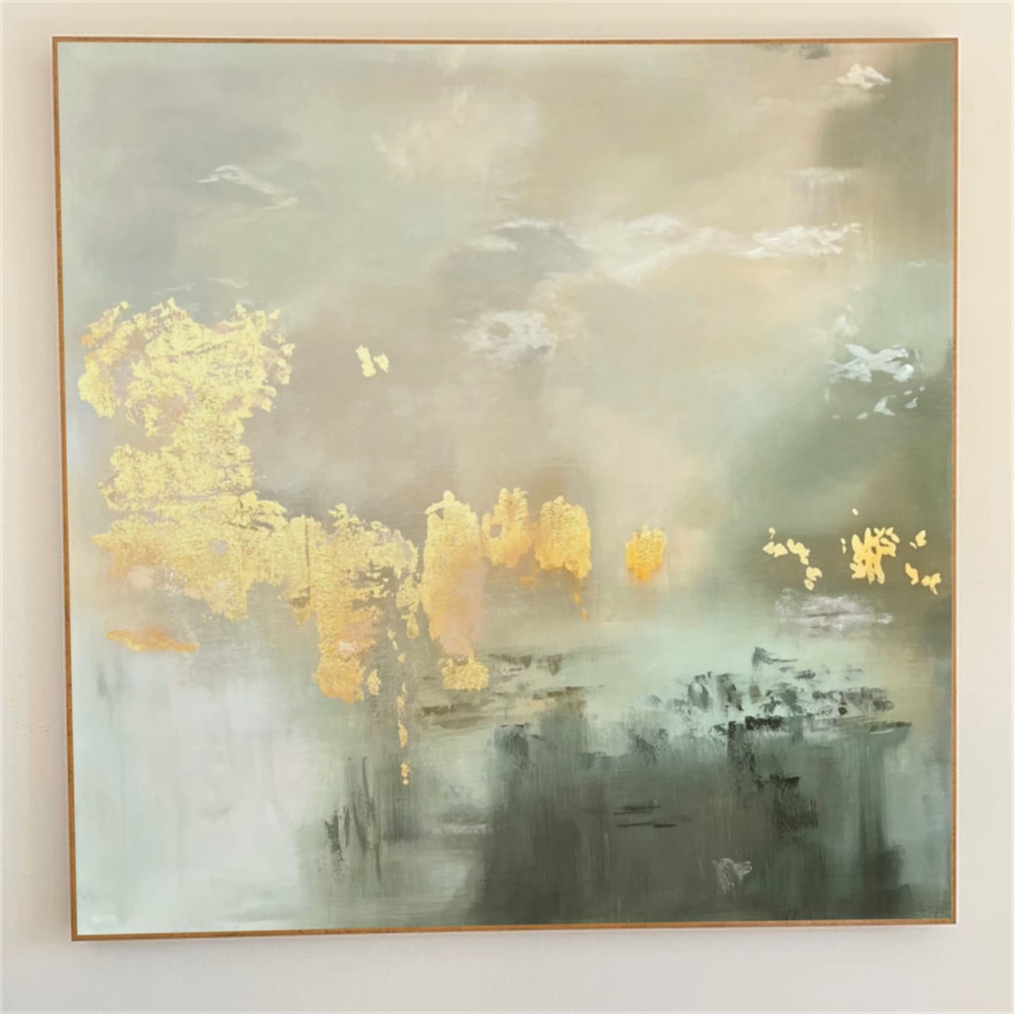 Customer photo review of Abstract Canvas Wall Art #AP284