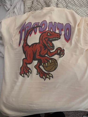 Customer photo review of Toronto Basketball T-Shirt