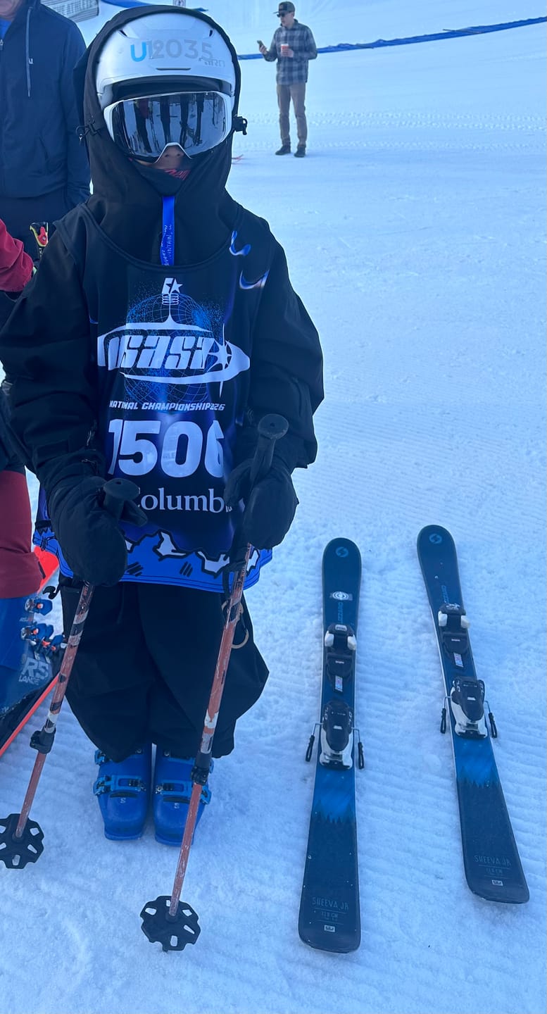 Customer photo review of Kids’ Black Waterproof Balloon Snow Pants