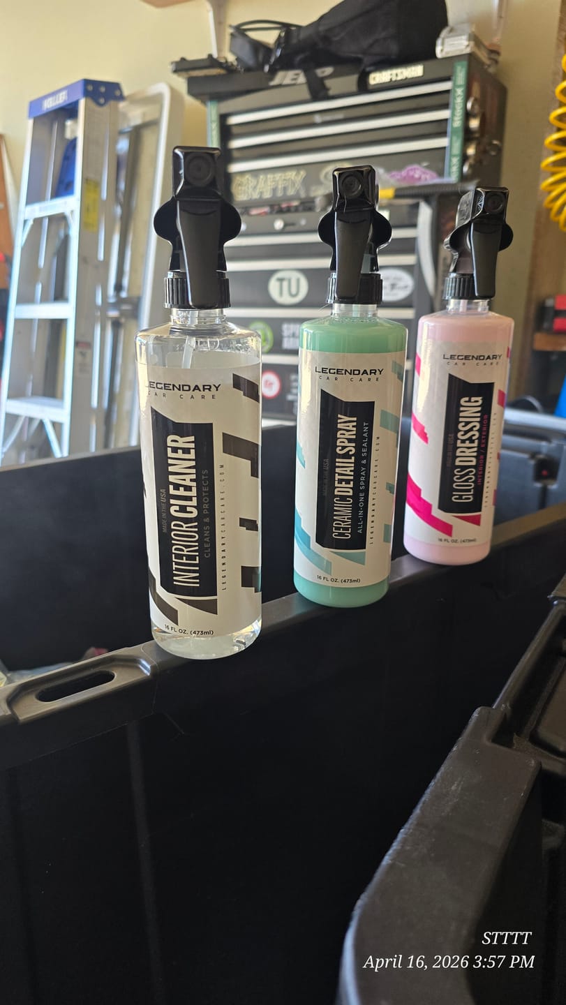 Customer photo review of Interior Cleaner & Protectant