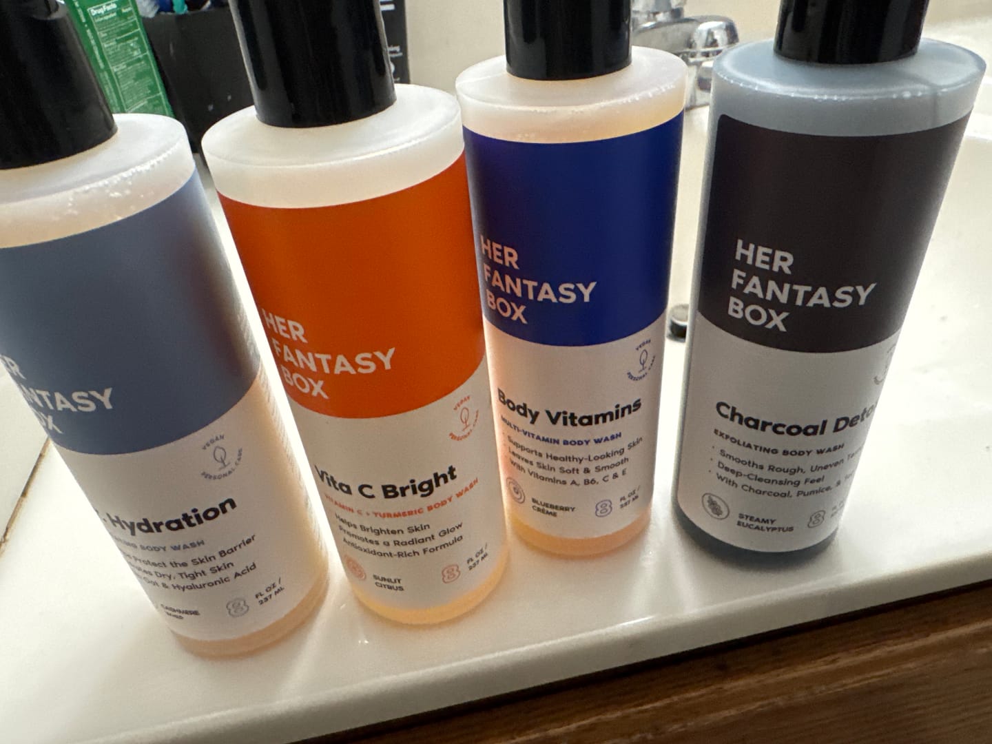 Customer photo review of Body Wash Gift Set