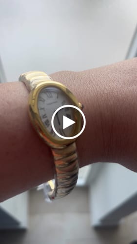 Customer video review of Baignoire Gold White Dial