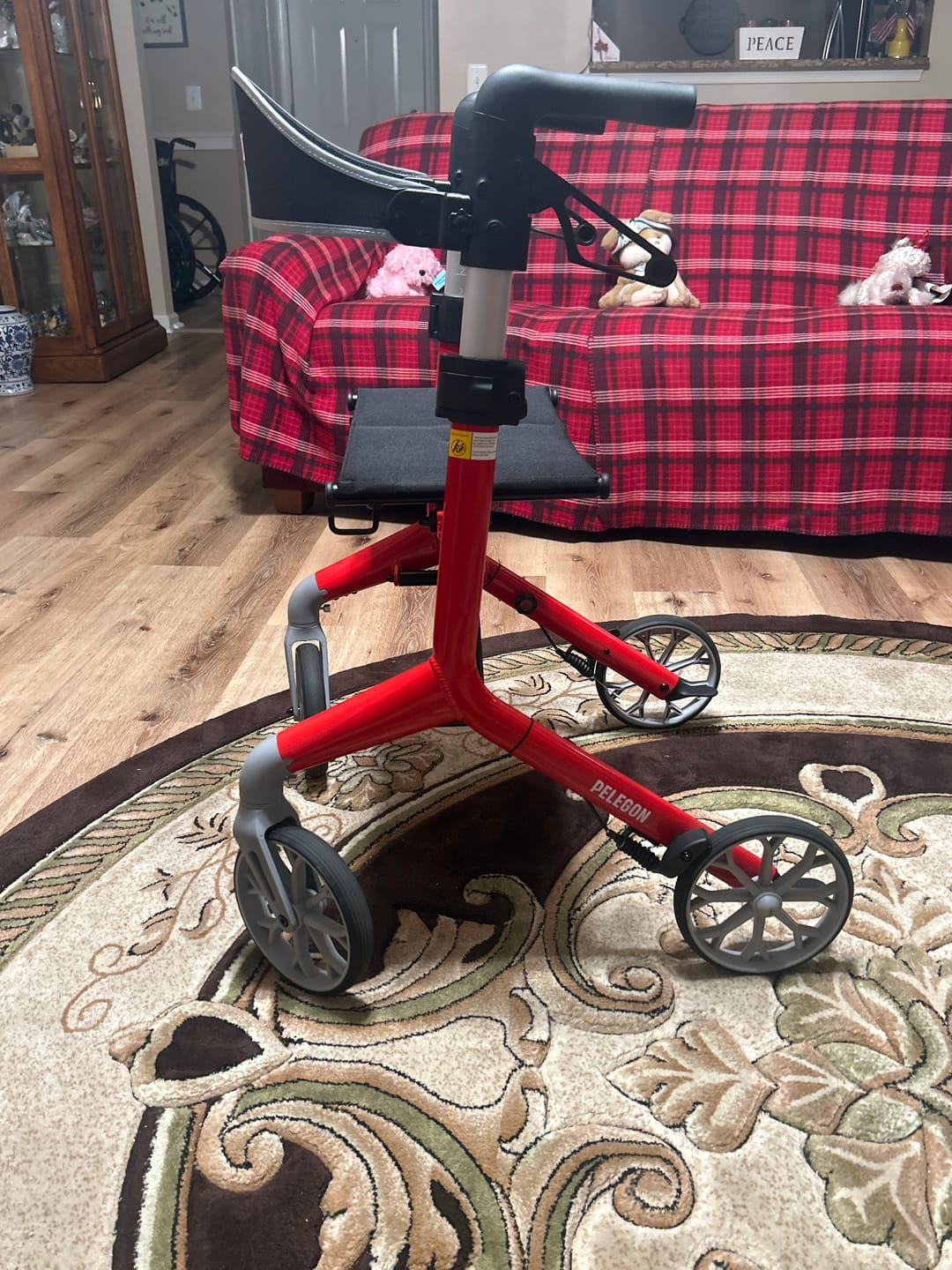 Customer photo review of Pelegon Rollator Walker