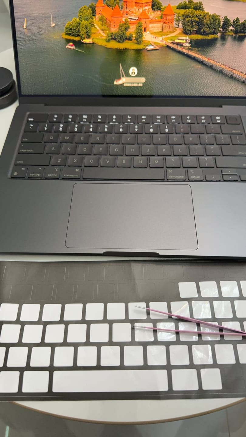 Customer photo review of Modular Keyboard Skin