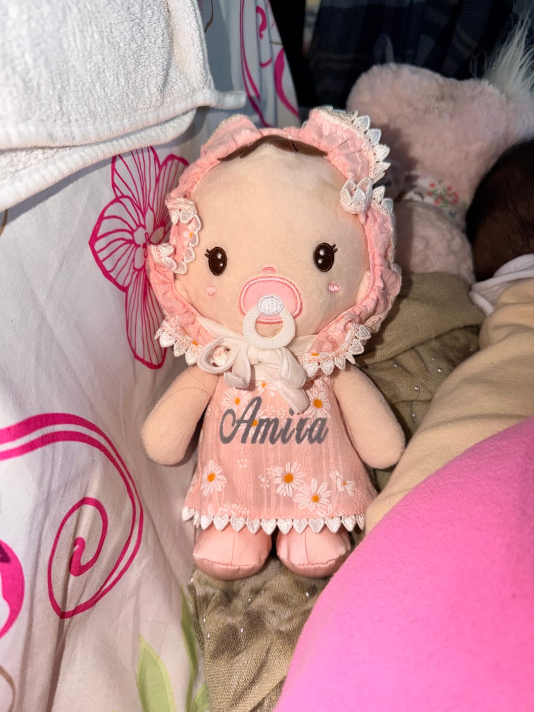 Customer photo review of Personalized Daisy Baby Girl