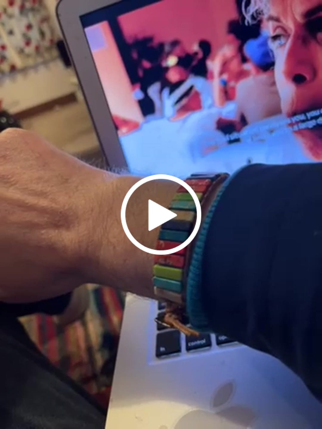 Customer video review of Chakra Energy Bracelet