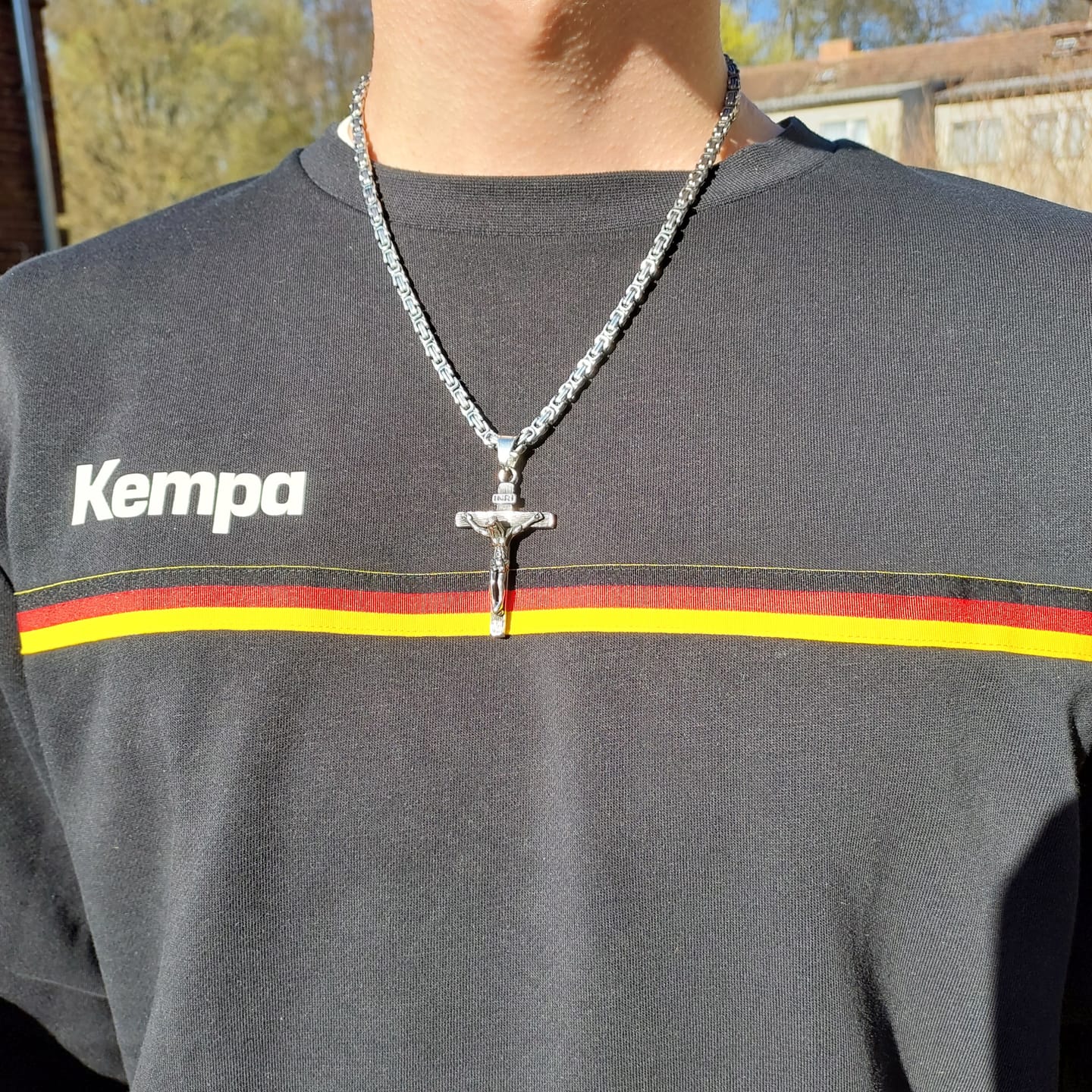 Customer photo review of Jesus Piece.