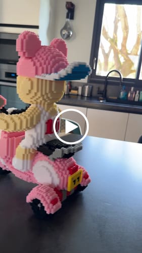 Customer video review of Pixi Bear™ Ours Géant de 43 cm à Assembler