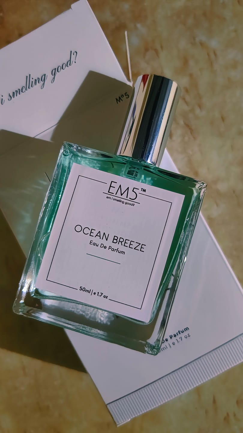Customer photo review of Ocean Breeze | Eau De Parfum
