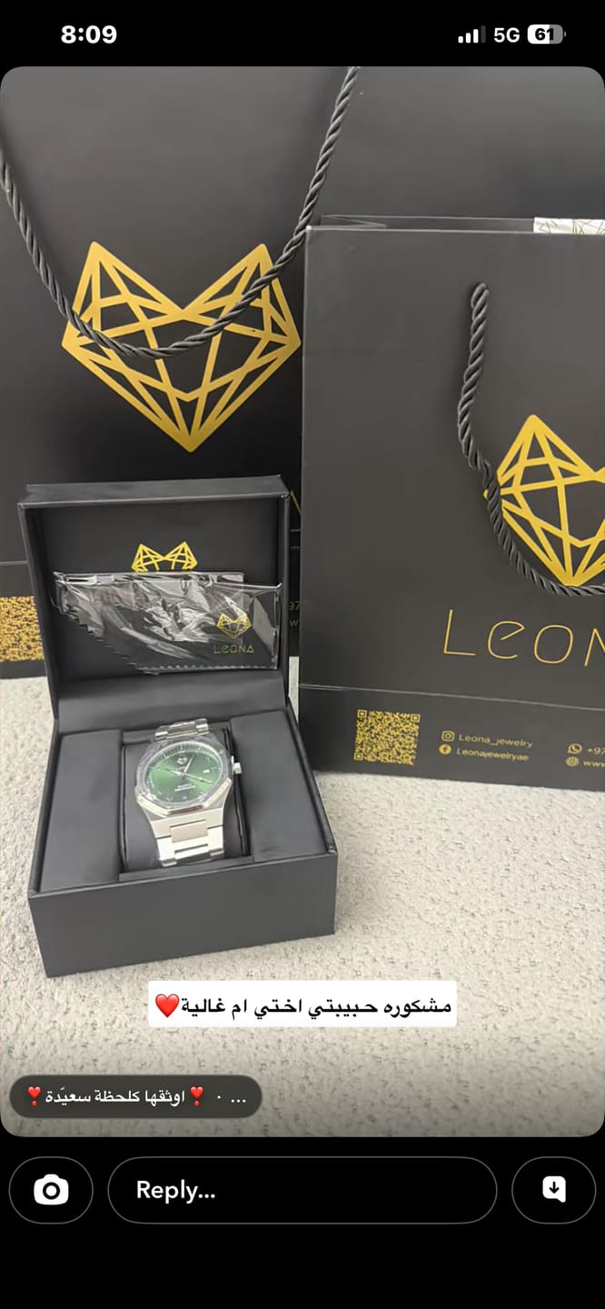Customer photo review of Royal Watch (Blue)