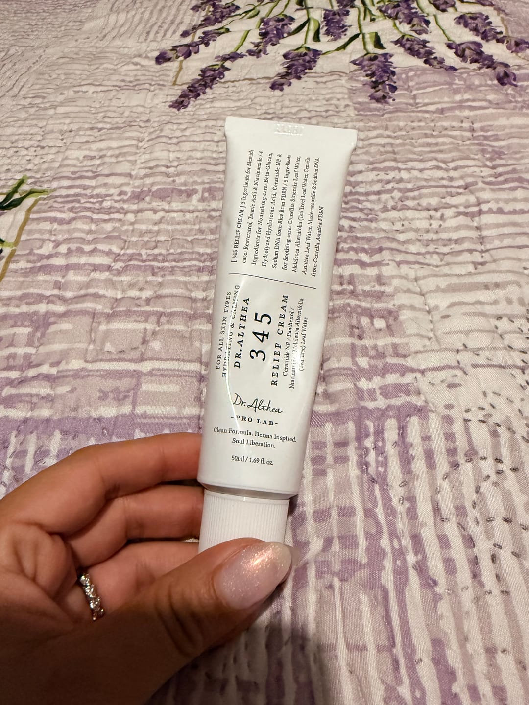 Customer photo review of 345 Relief Cream
