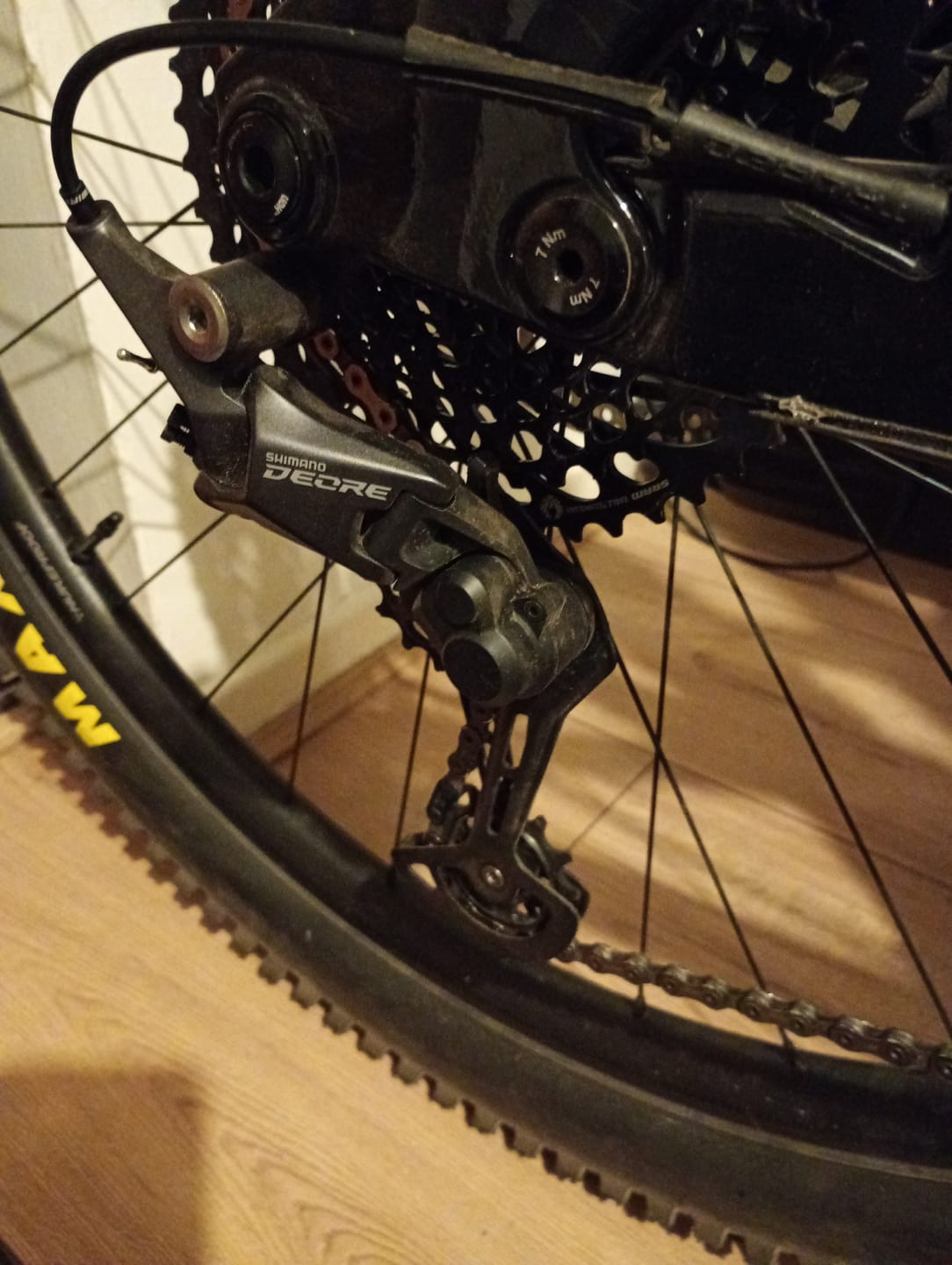 Customer photo review of Shimano Deore M6100 12 Speed Shadow+ Rear Derailleur