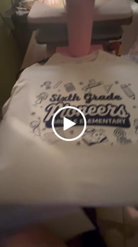 Customer video review of DTF Transfers Upload Your Gang Sheet