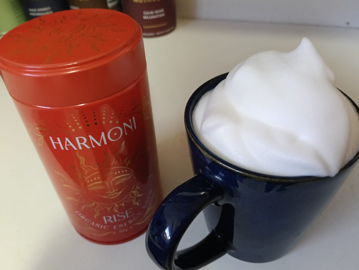 Customer photo review of RISE Coffee Alternative for All Day Energy