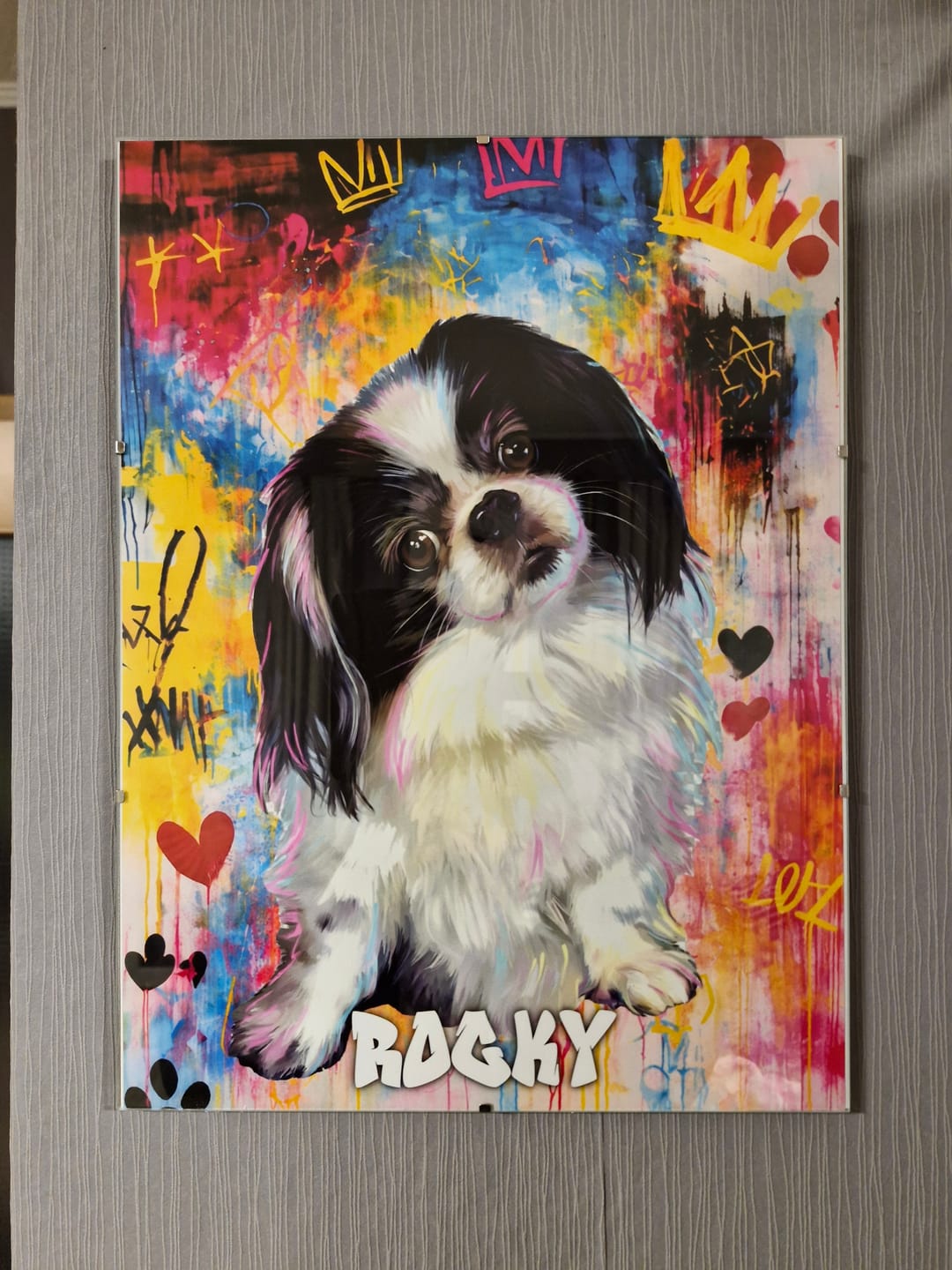 Customer photo review of Personalisiertes Poster - Graffiti
