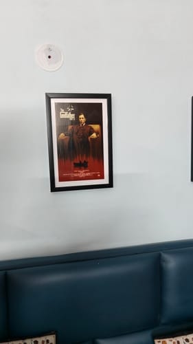 Customer photo review of The Godfather 02 Movie Poster