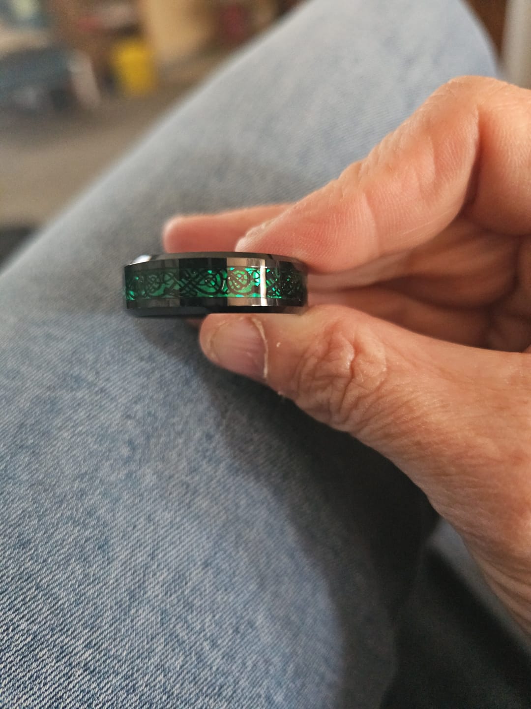 Customer photo review of Celtic Dream - Black & Green