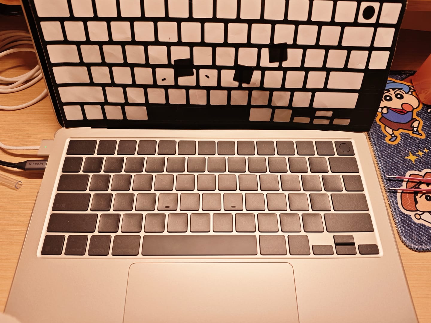 Customer photo review of Modular Keyboard Skin