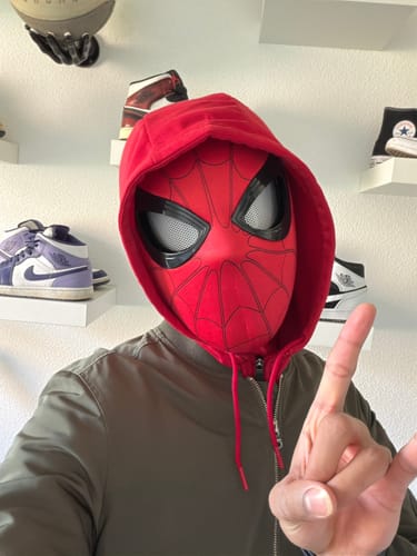 Customer photo review of The OG Spidey Gear™ - Winking Mask