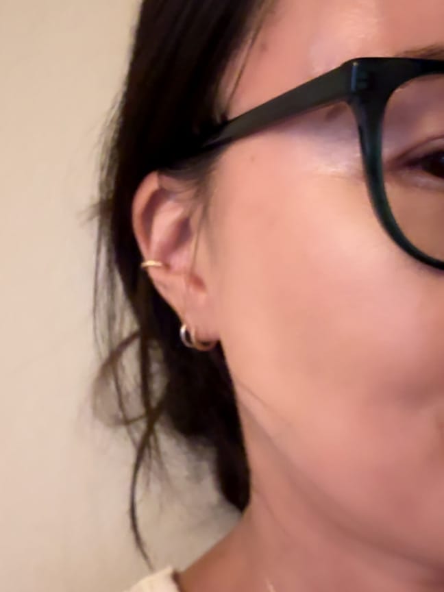 Customer photo review of MixMix Nautilus Hoops