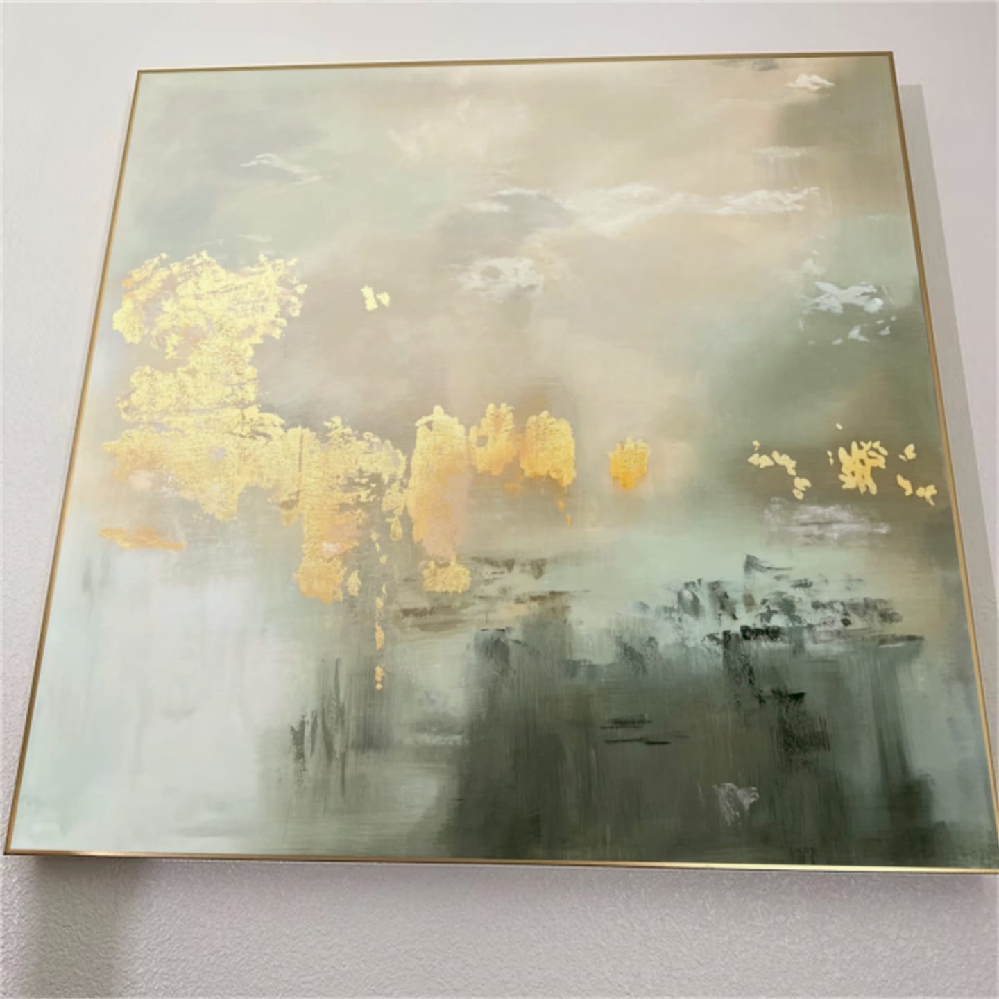 Customer photo review of Abstract Canvas Wall Art #AP284
