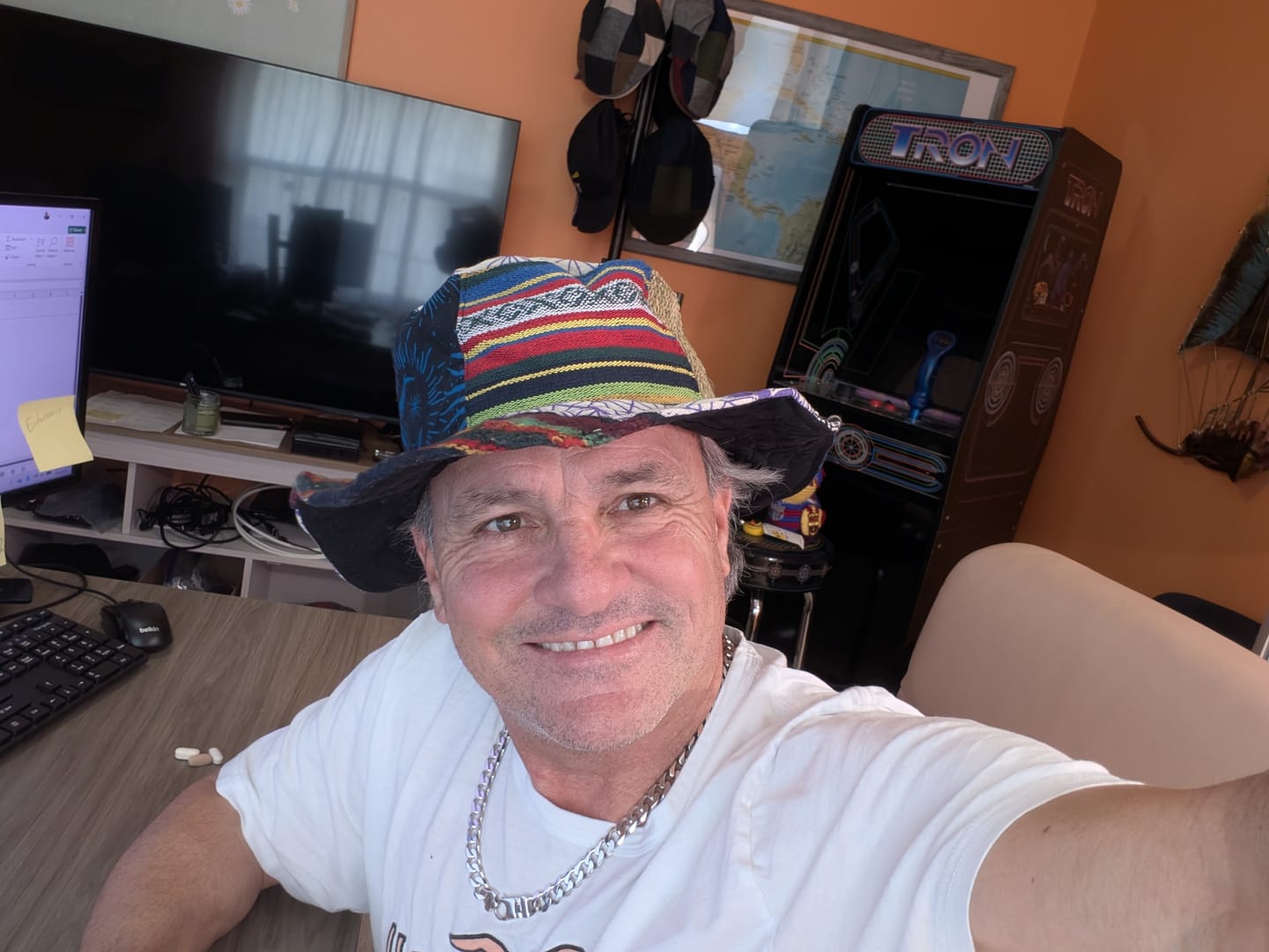 Customer photo review of Woodland Hemp Patch Hat