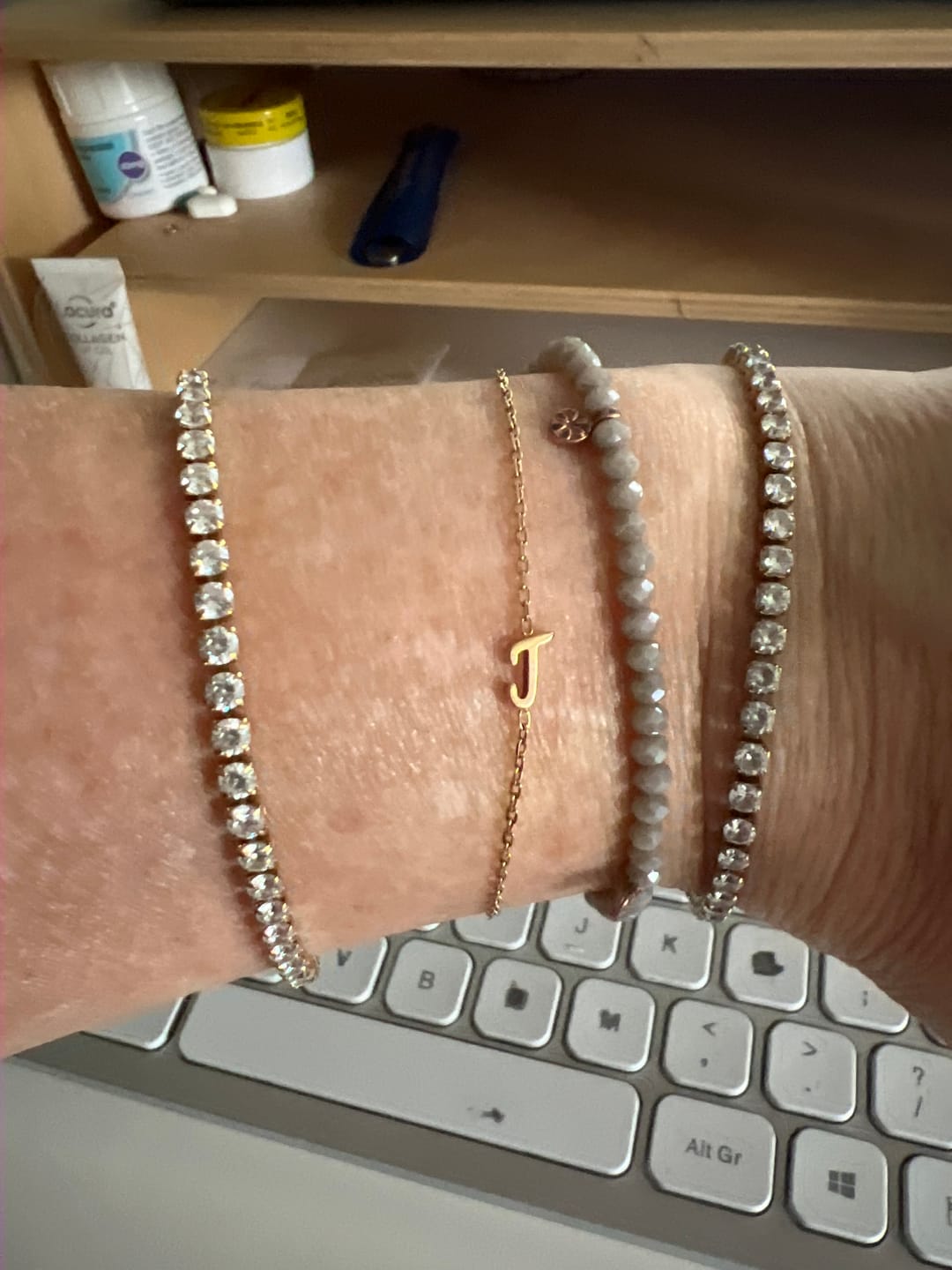 Customer photo review of Tennis Bracelet