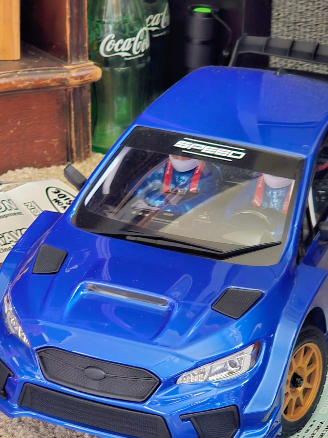Customer photo review of Rlaarlo 1/10 Carbon Fiber RC Rally Car XTS-S10 Roller(Without Electric Parts)