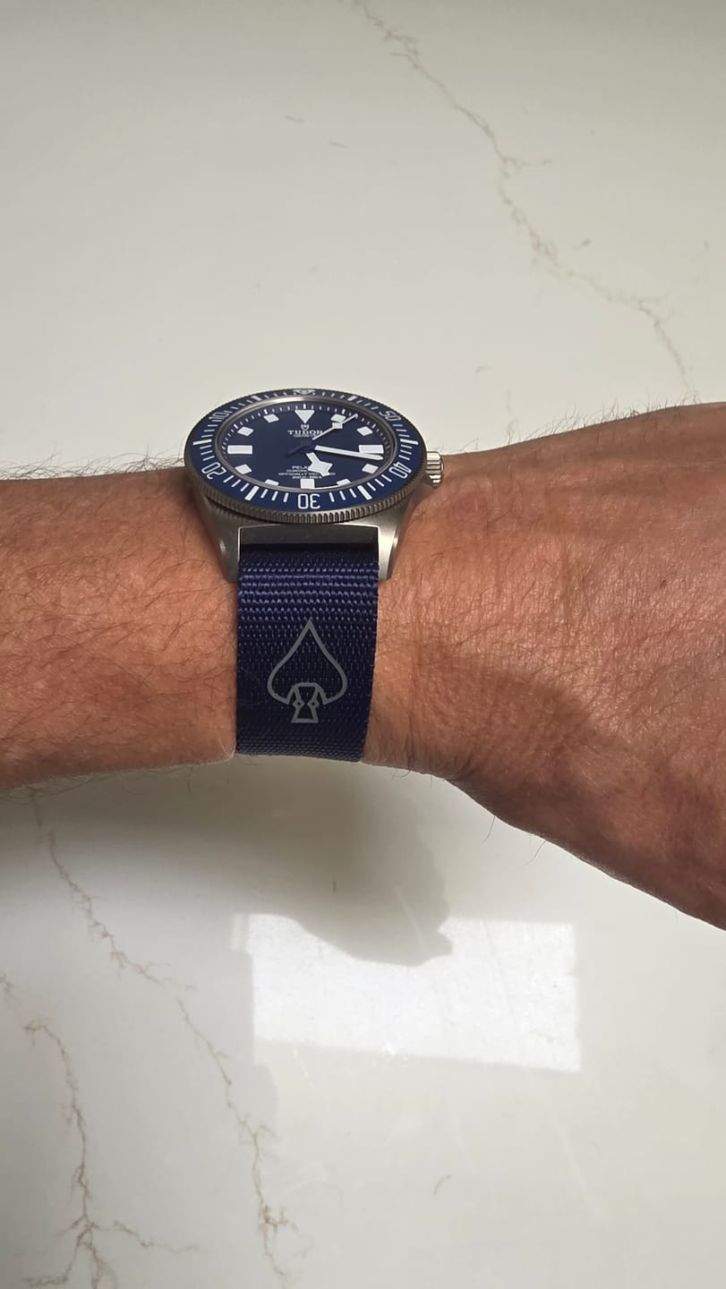 Customer photo review of NOFORN Single-Pass Watch Strap
