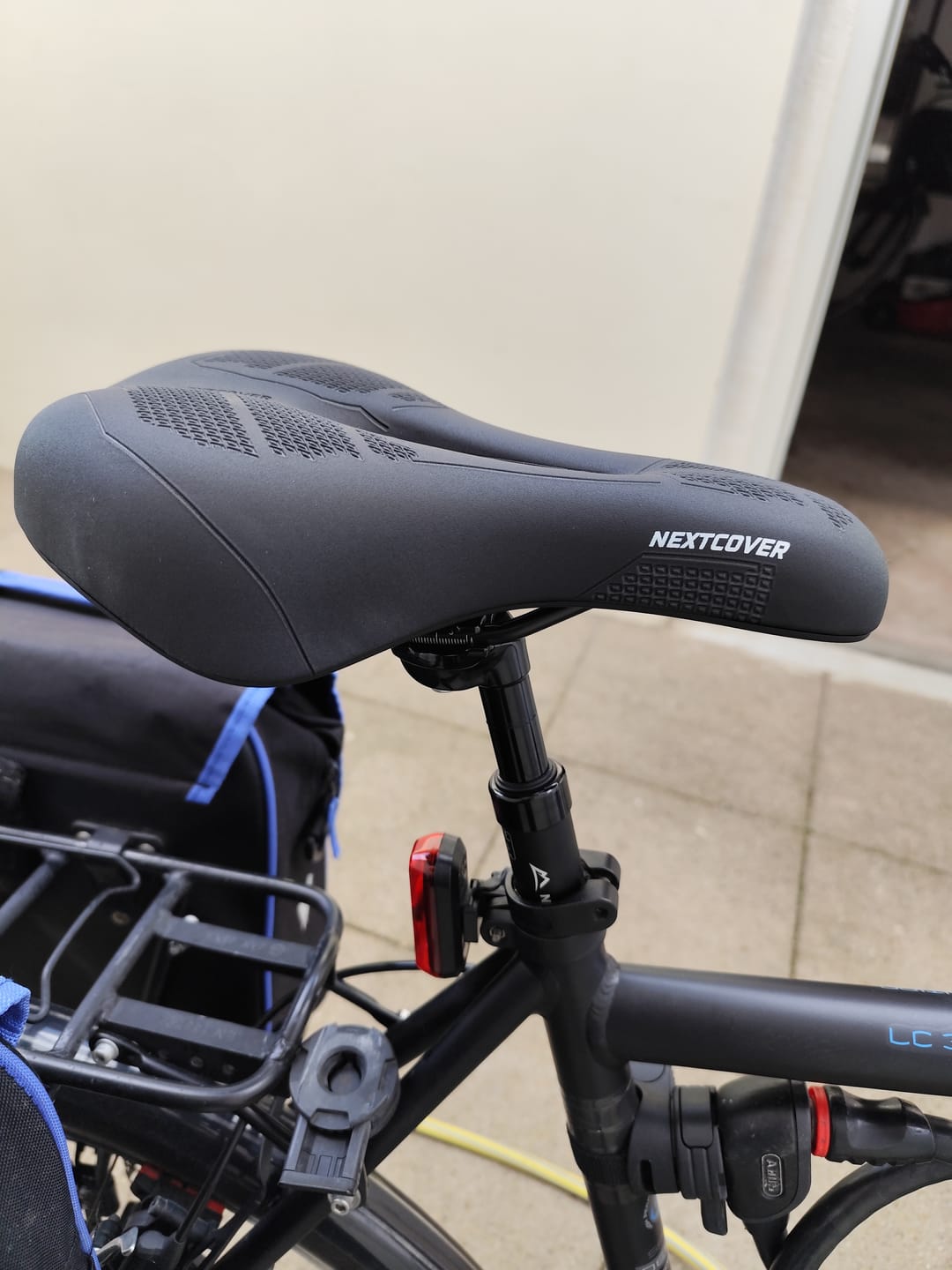 Customer photo review of ComfortSet - Fahrradsattel & gefederte Sattelstütze