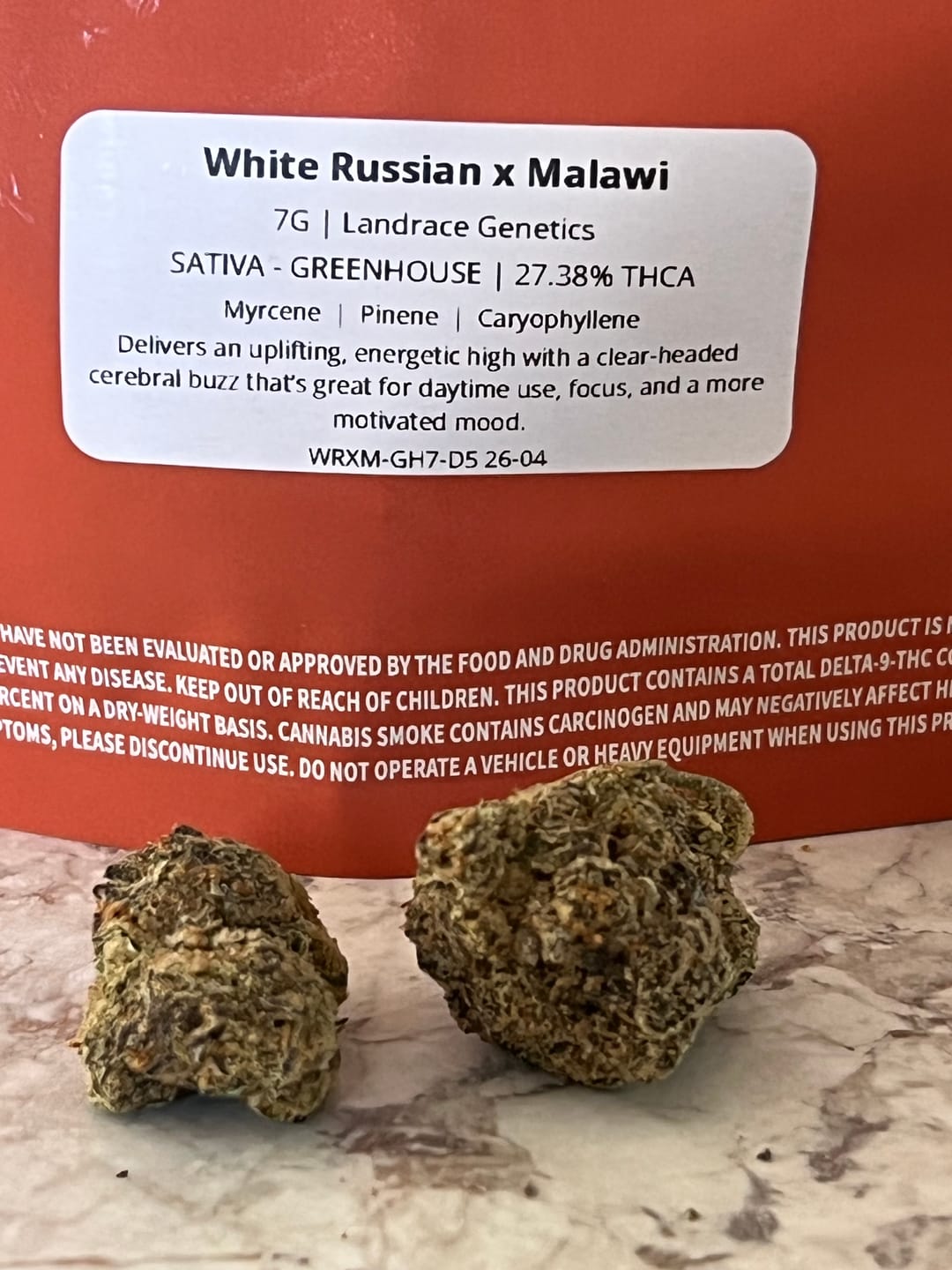 Customer photo review of White Russian x Malawi