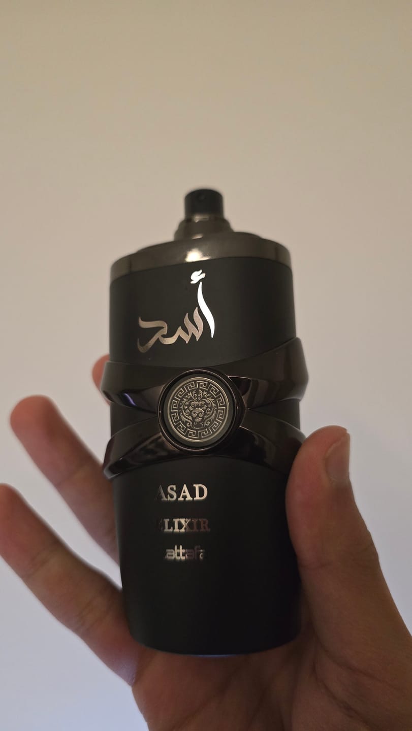 Customer photo review of LATTAFA ASAD ELIXIR EDP FOR MEN
