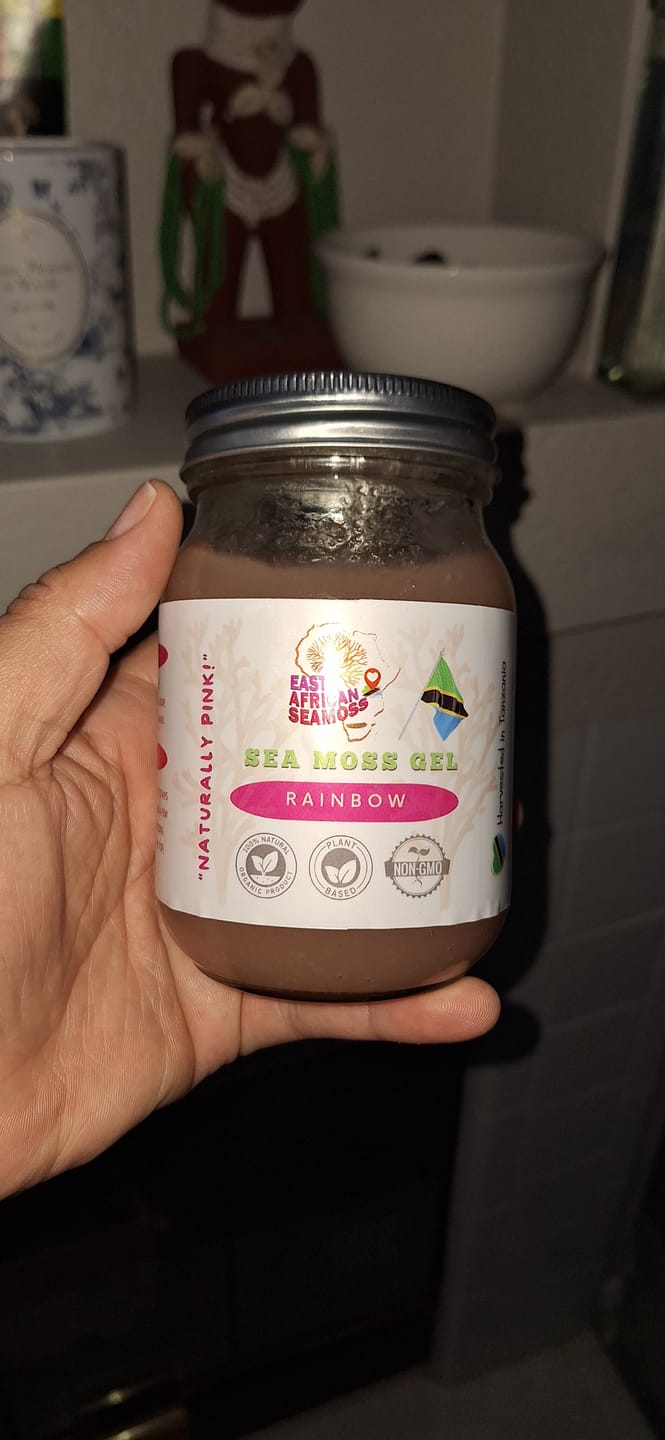 Customer photo review of RAINBOW Sea Moss Gel (unflavored)