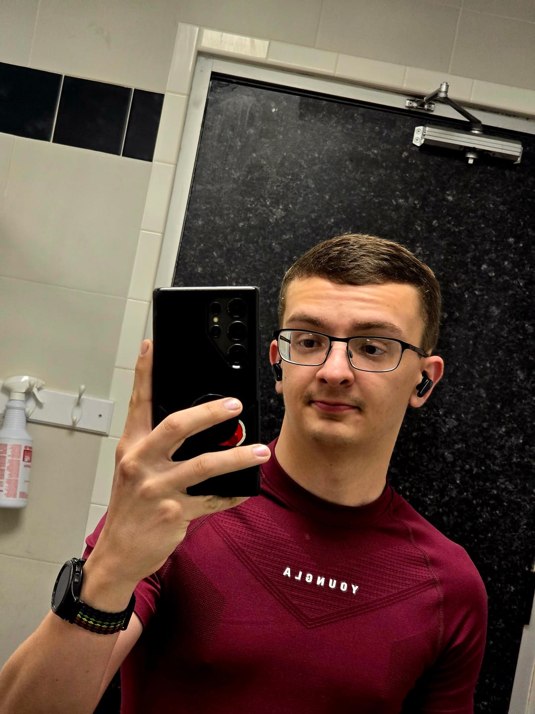 Customer photo review of 475 SuperVillain Compression Tees
