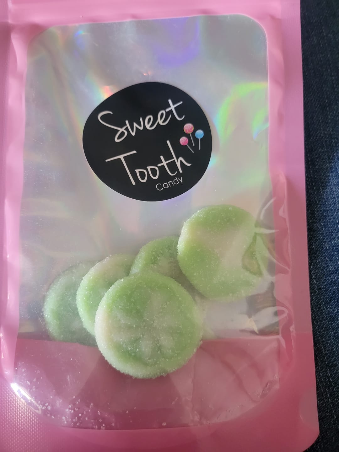 Customer photo review of Just Enough - Cucumber Lime Slices - 8oz
