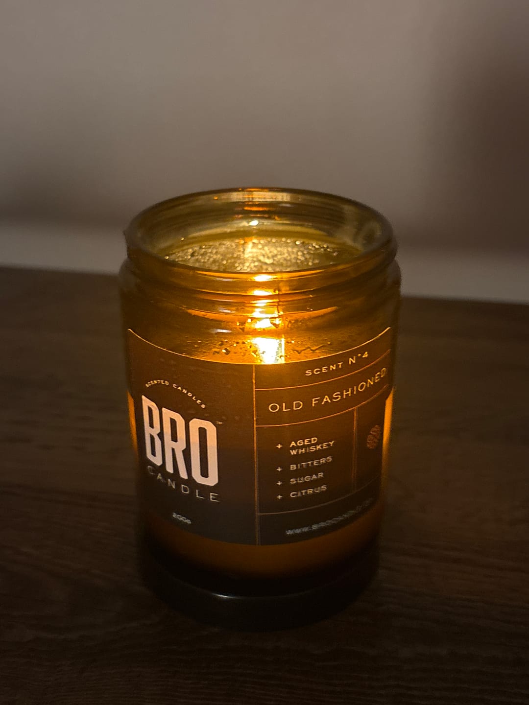 Customer photo review of The Old Fashioned Candle