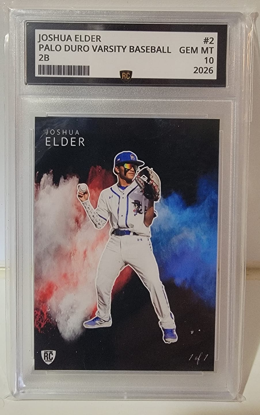 Customer photo review of Custom Graded Card