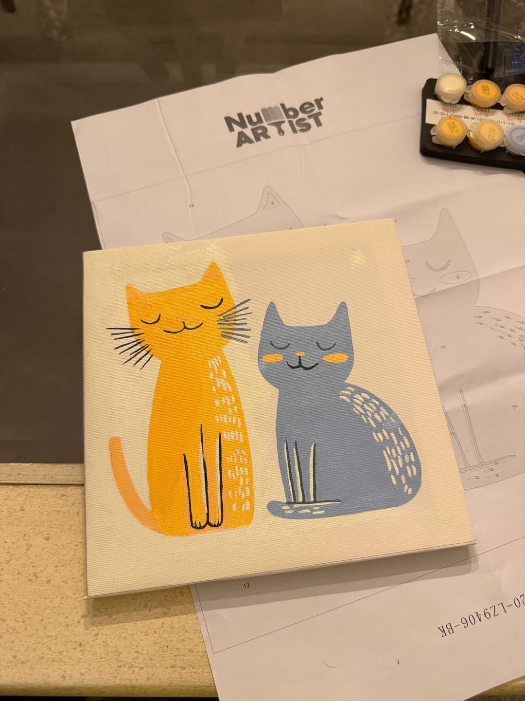 Customer photo review of Smiling Cats