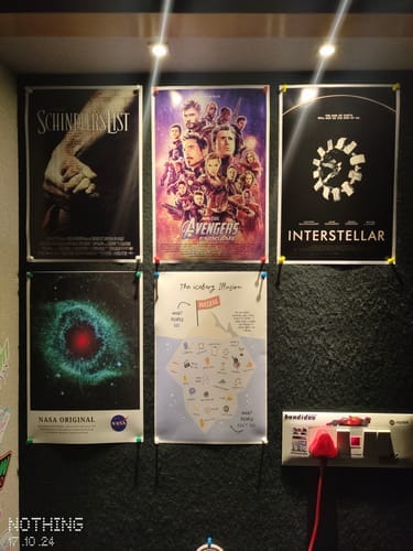 Customer photo review of Avengers Endgame 03 Movie Poster