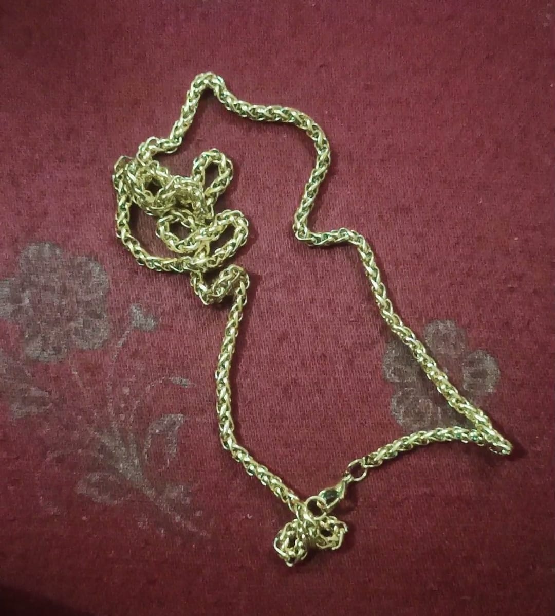 Customer photo review of Wheat Chain | 3MM