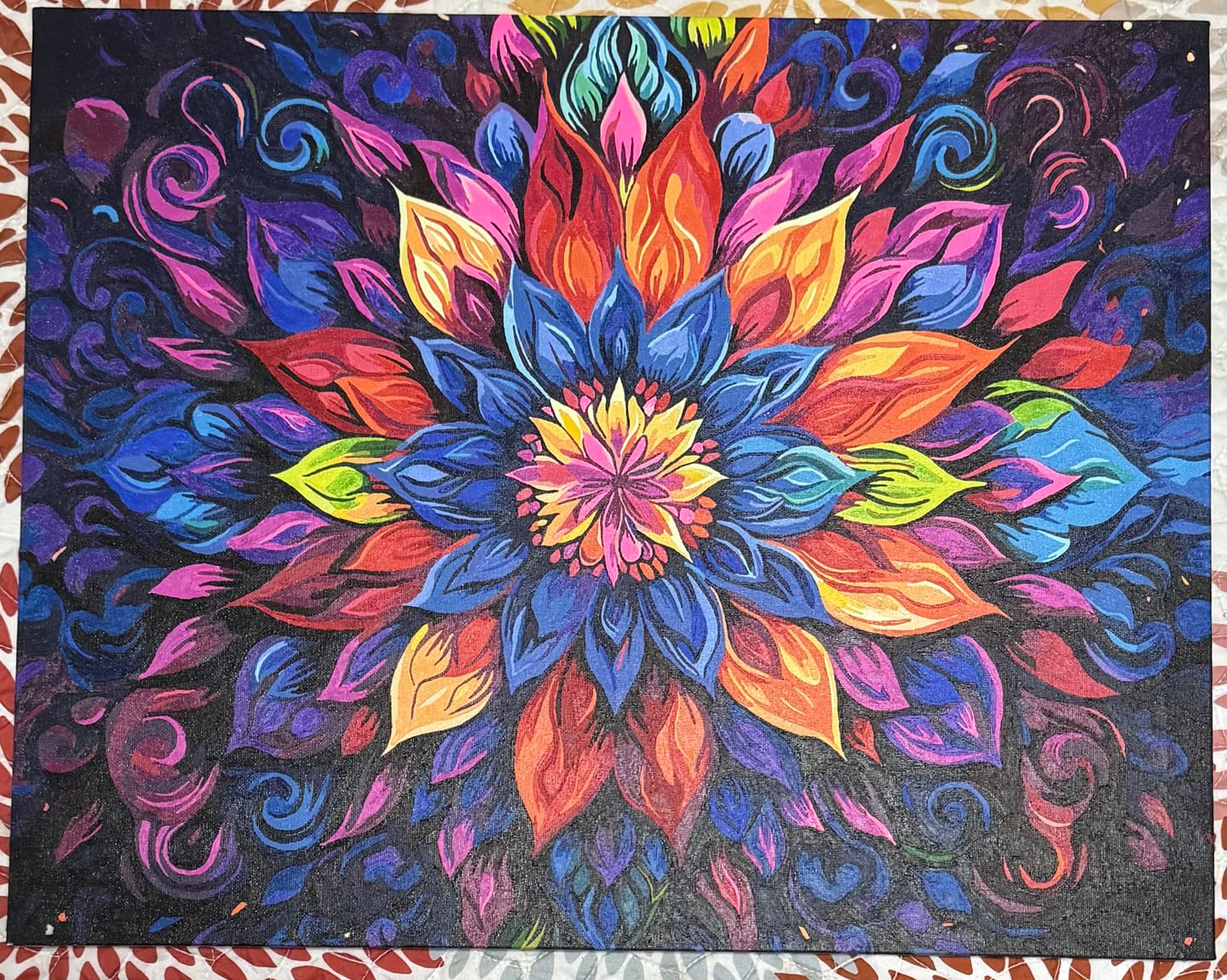 Customer photo review of Trippy Floral Ensembles