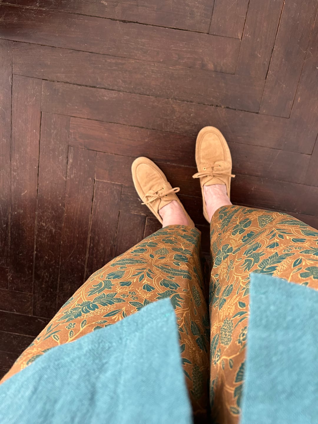Customer photo review of Bateaux Colette – Ficelle cuir velours