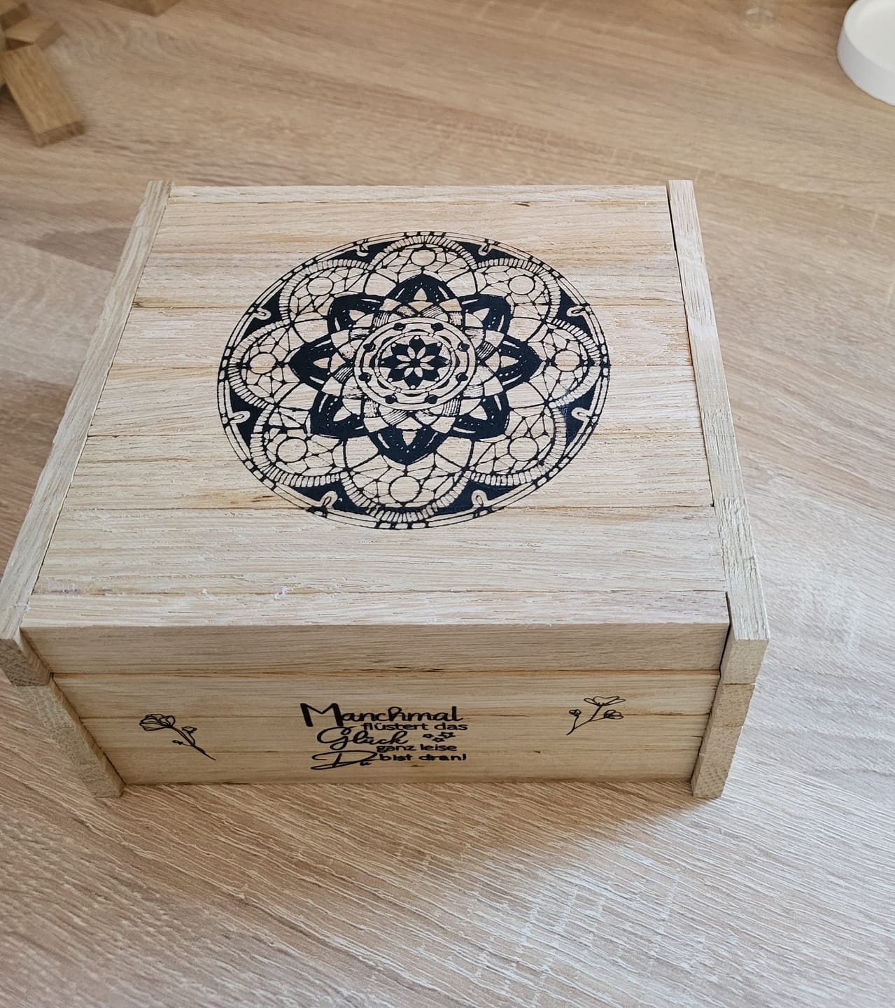 Customer photo review of Easy-Sticks 4.0 - Eiche - 16 cm Länge - Bestseller Premium Bastelholz