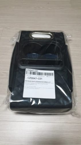 Customer photo review of Multifunctional PU Leather Car Armrest Box Mat