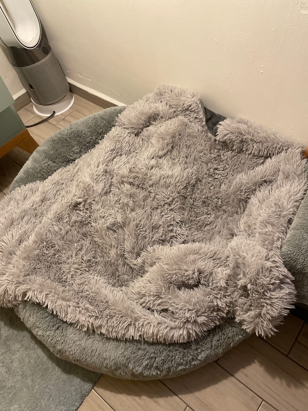 Customer photo review of Cobija Impermeable para Perros