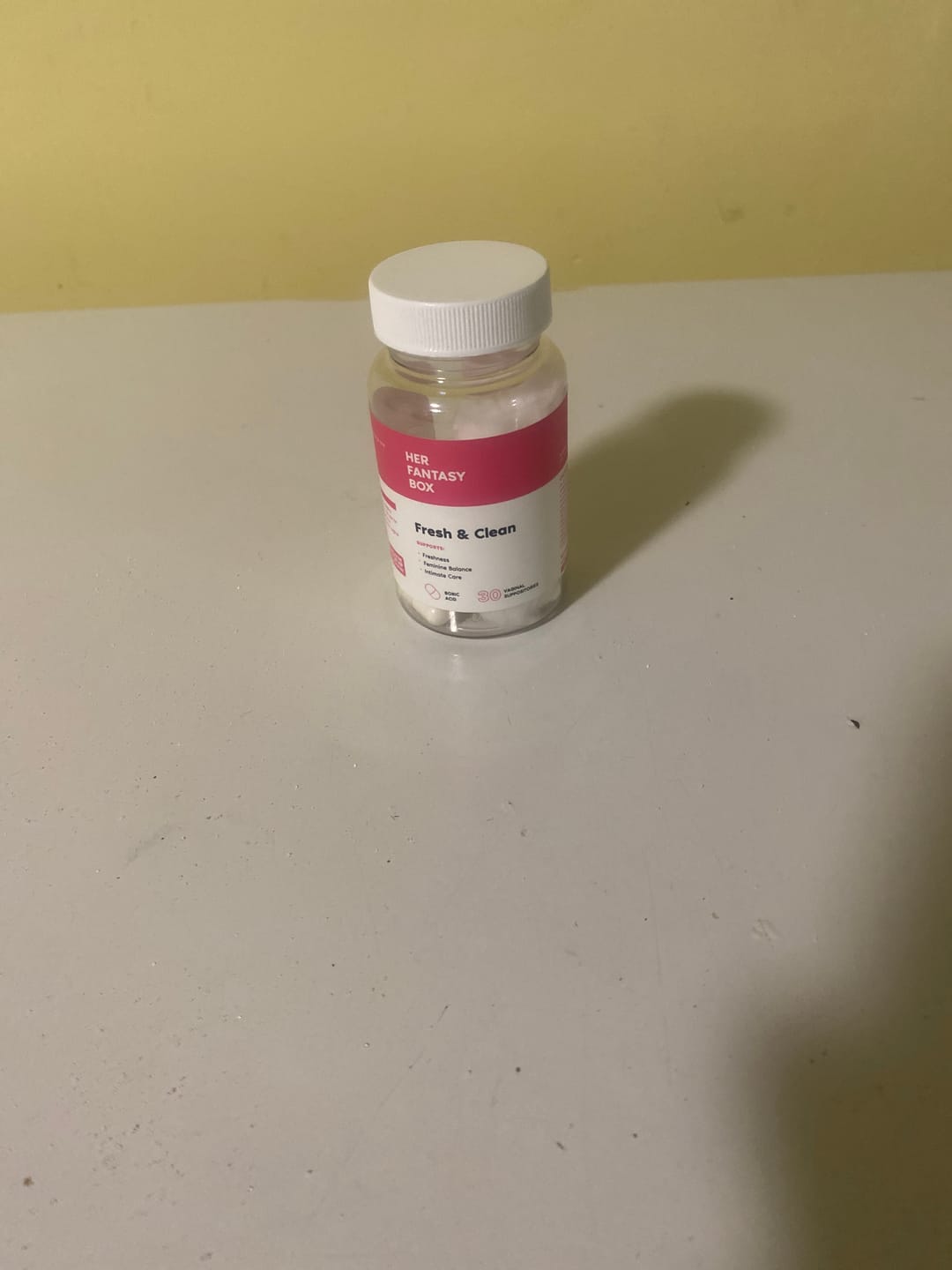Customer photo review of Fresh & Clean pH Balancing Boric Acid Vaginal Suppository